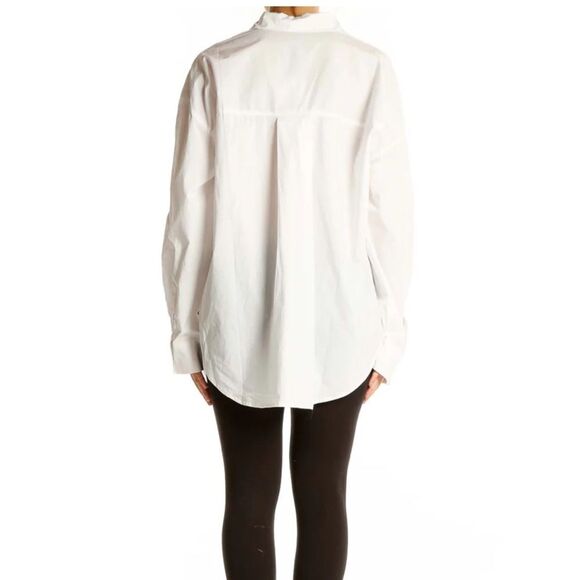 English Factory Eyelet Detail Cotton Button-Up
Shirt L NWT - Picture 7 of 11